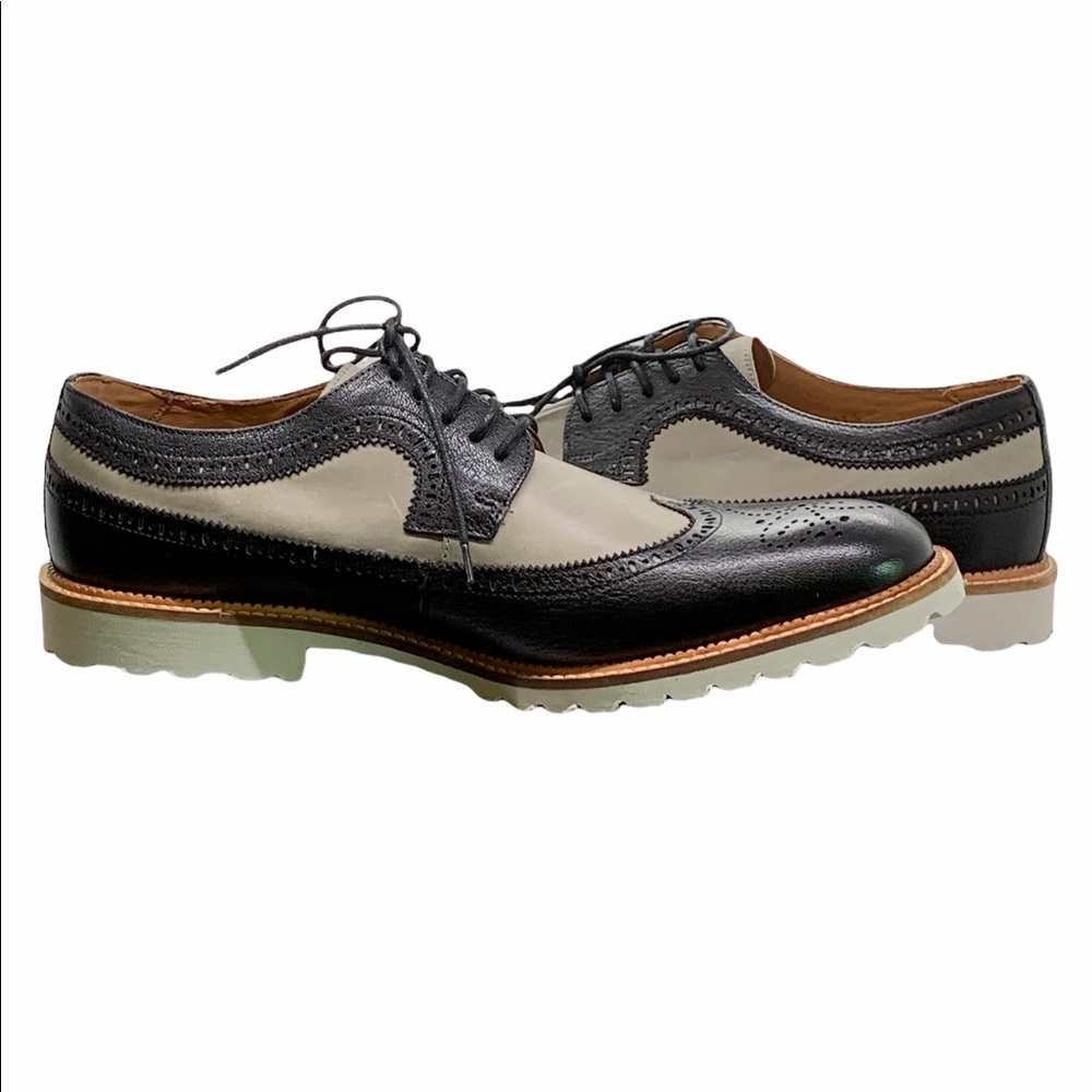 MARC JOSEPH NEW YORK Men’s SHOES LEATHER WINGTIP OXFORD NITB SIZE 11 1/2 - Picture 6 of 7